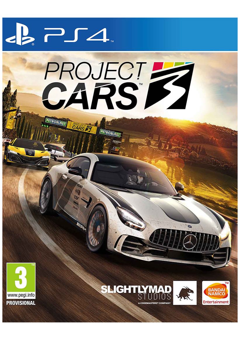 Project Cars 3 on PlayStation 4