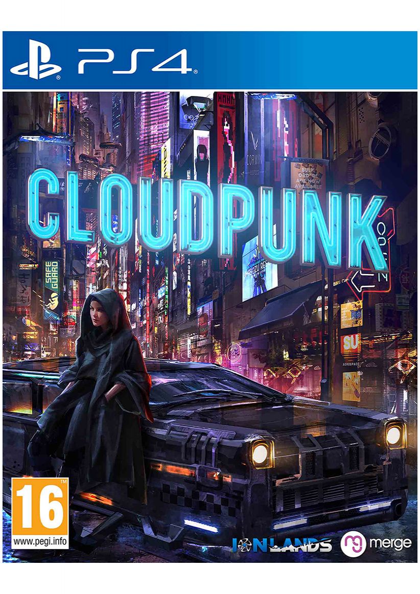 Cloudpunk on PlayStation 4