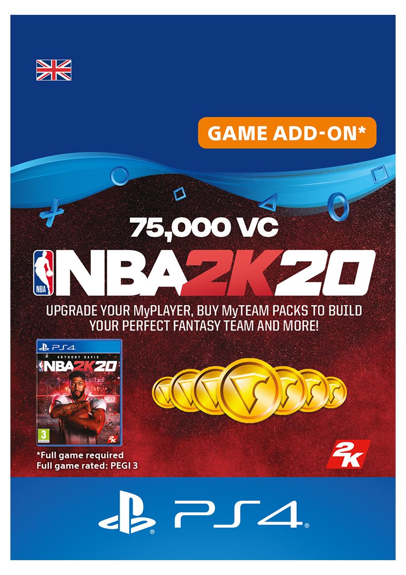 75 000 Vc Nba 2k20 On Ps4 Simplygames