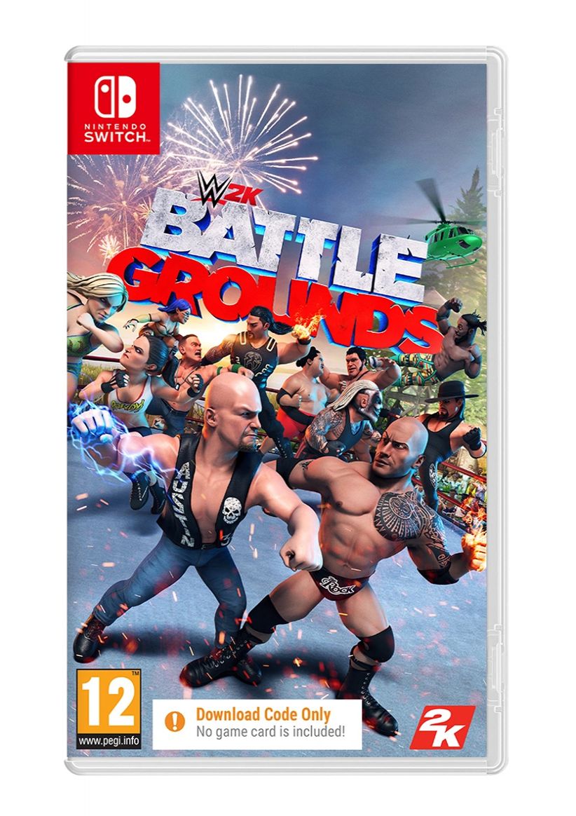 WWE 2K Battlegrounds (Code in a Box) on Nintendo Switch