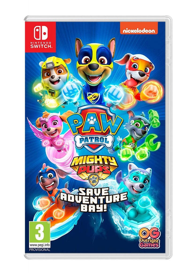 Paw Patrol Mighty Pups Save Adventure Bay on Nintendo Switch