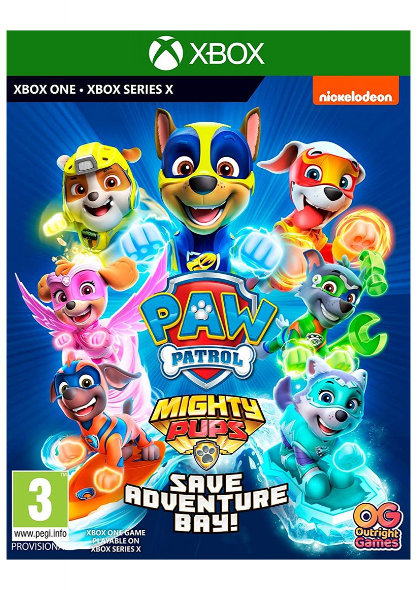 Paw Patrol Mighty Pups Save Adventure Bay on Xbox One SimplyGames