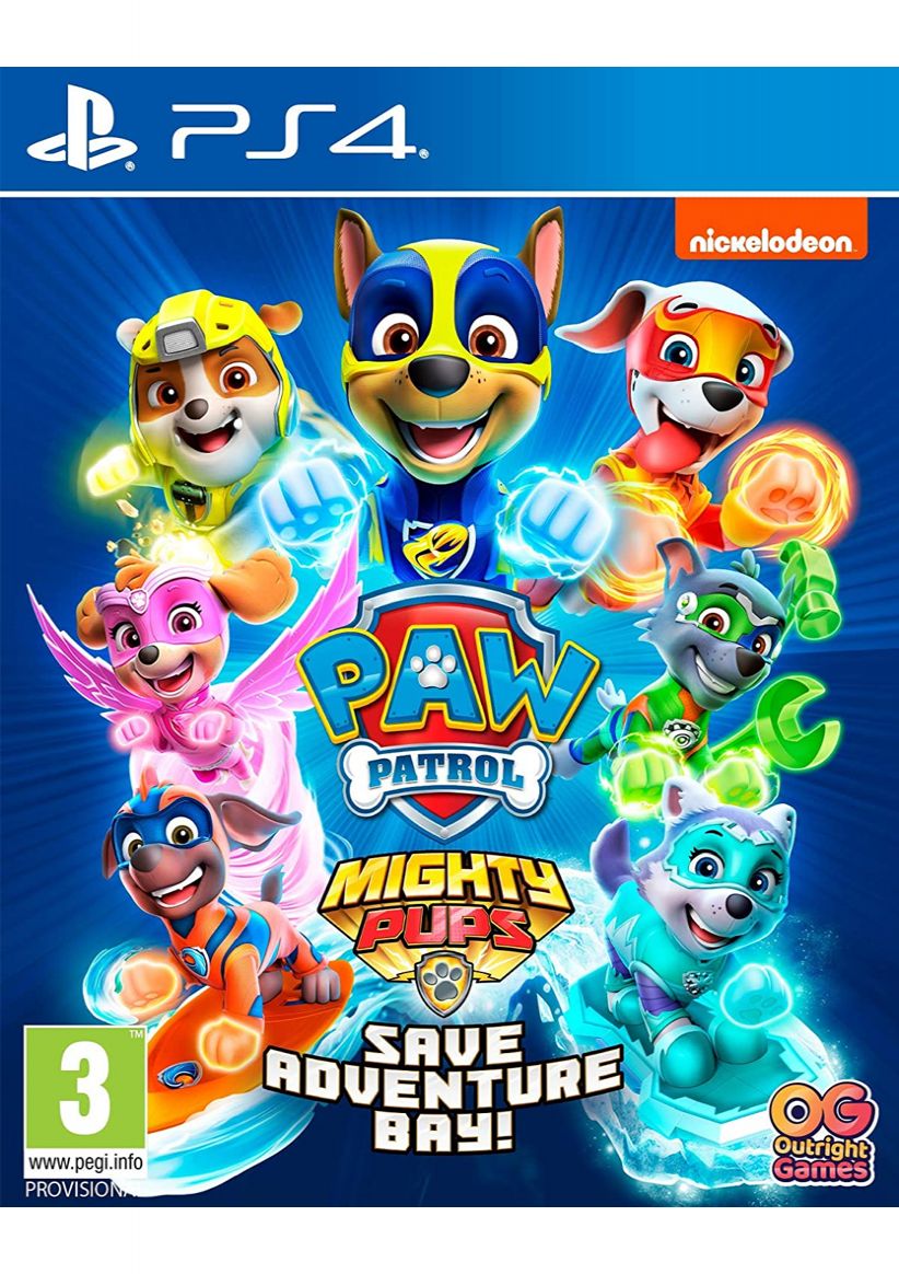 Paw Patrol Mighty Pups Save Adventure Bay on PlayStation 4