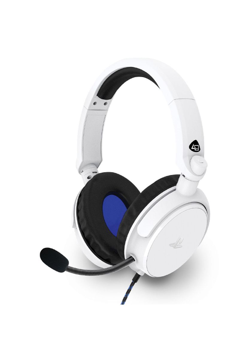 Officially Licensed PRO4 50s Stereo Gaming Headset White on PlayStation 4