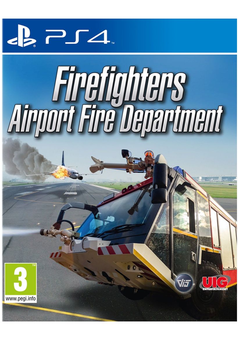 Firefighters Airport Fire Department on PlayStation 4