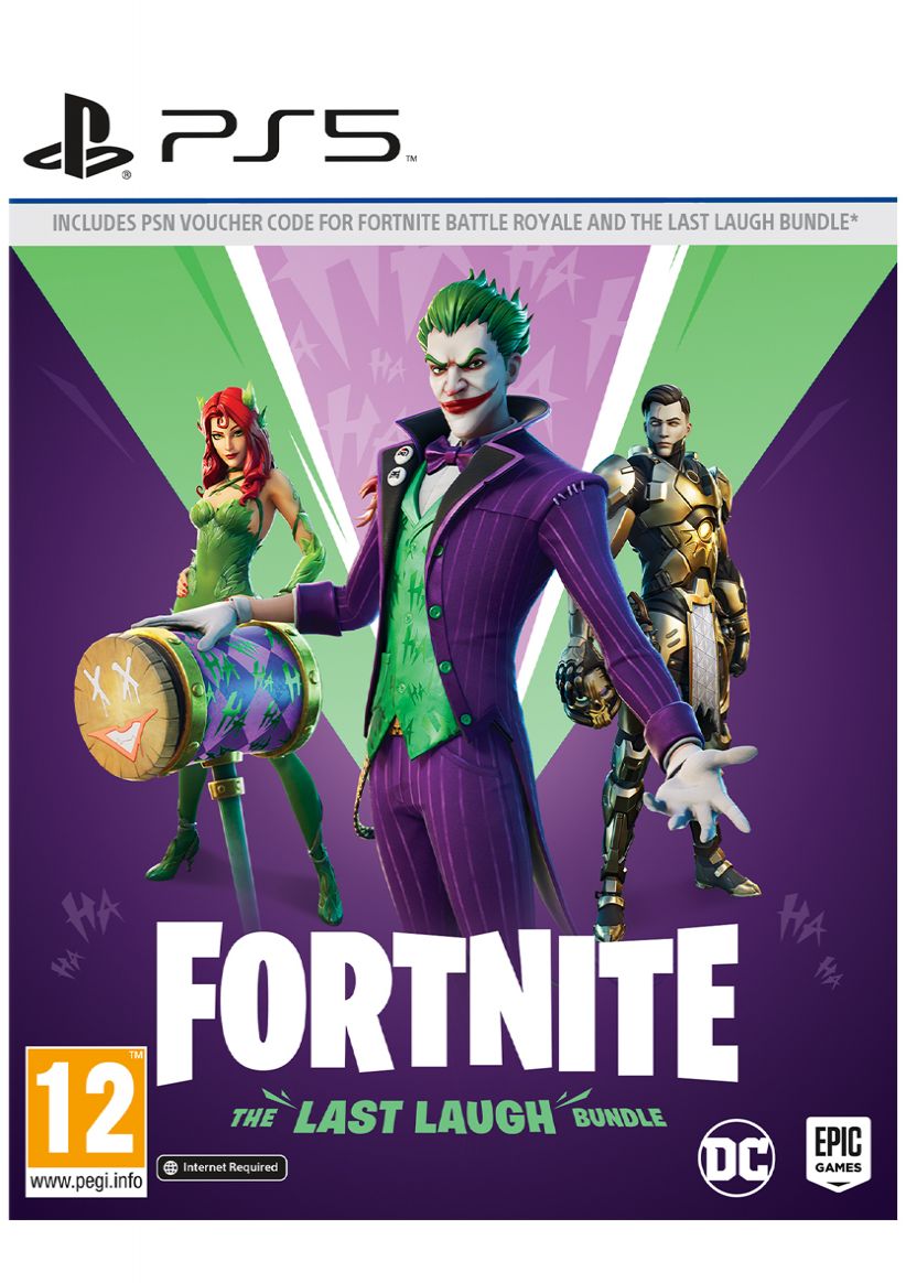 Fortnite: The Last Laugh Bundle (Code In A Box) on PlayStation 5