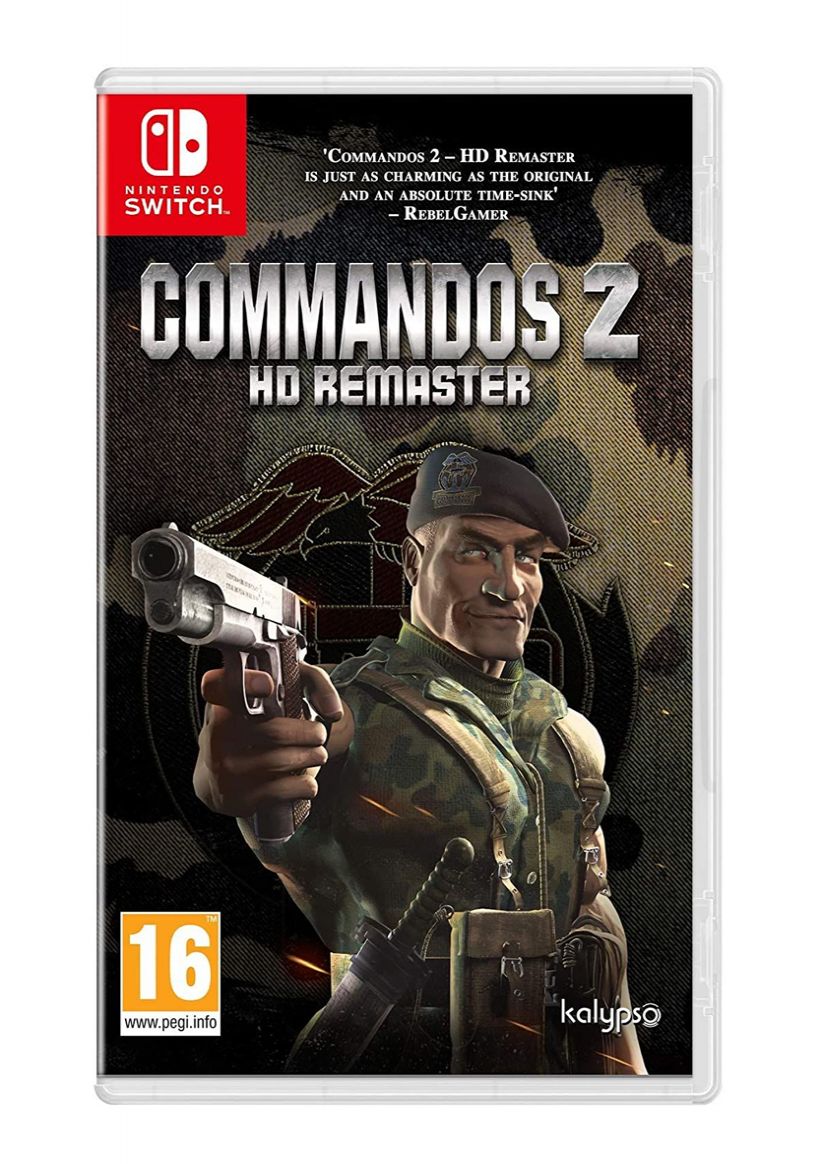 Commandos 2 HD Remaster on Nintendo Switch