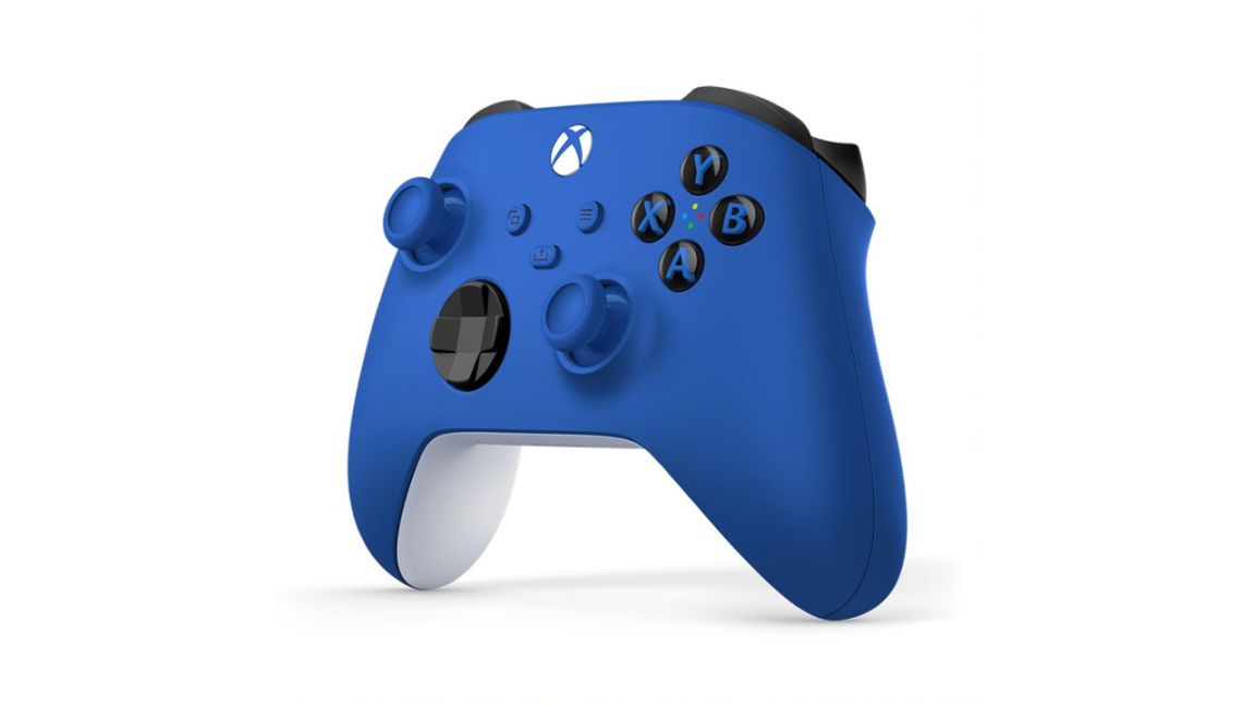 Xbox Wireless Controller - Shock Blue on Xbox Series X ...