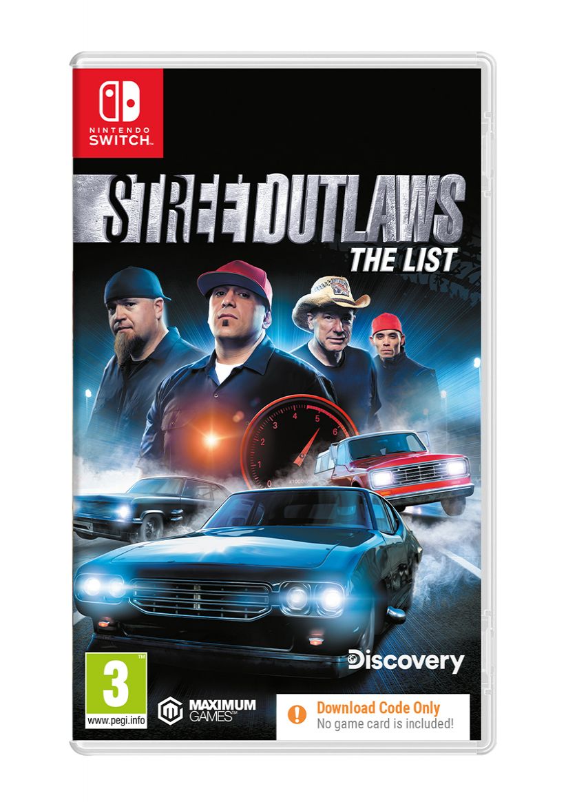 Street Outlaws: The List (Code In A Box) on Nintendo Switch