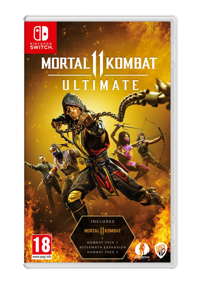 Mortal Kombat 11: Ultimate + Bonus DLC (Code In A Box) on Nintendo Switch