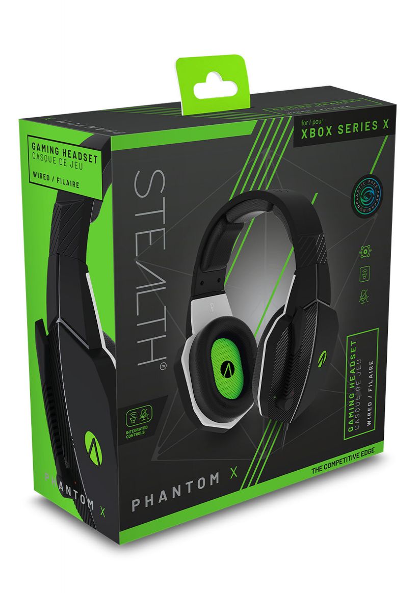 Stealth SX-Phantom X Stereo Gaming Headset - Black  on Xbox Series X | S