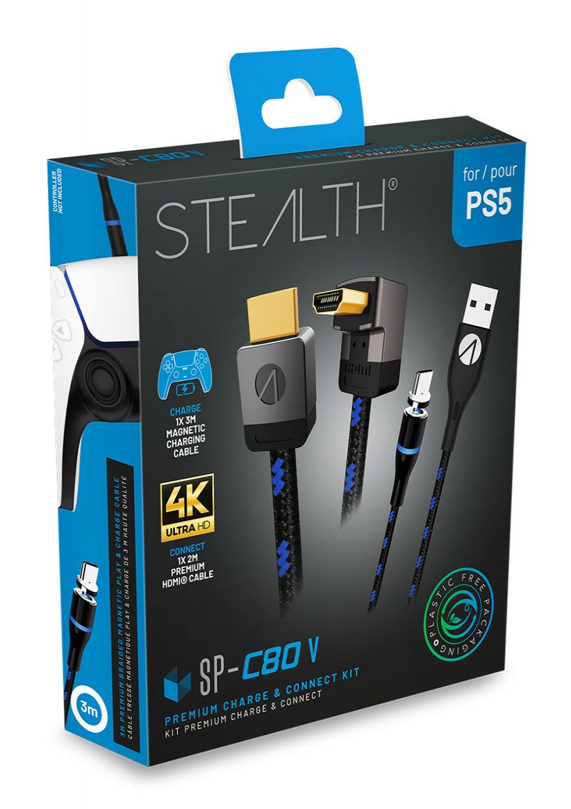 Stealth SP-C80V Premium Connect & Charge Kit on PlayStation 5