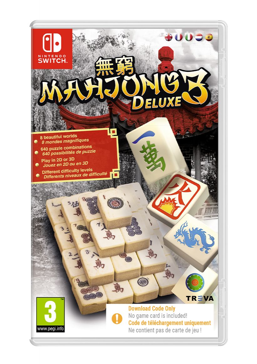 Mahjong Deluxe 3 (Code In A Box) on Nintendo Switch