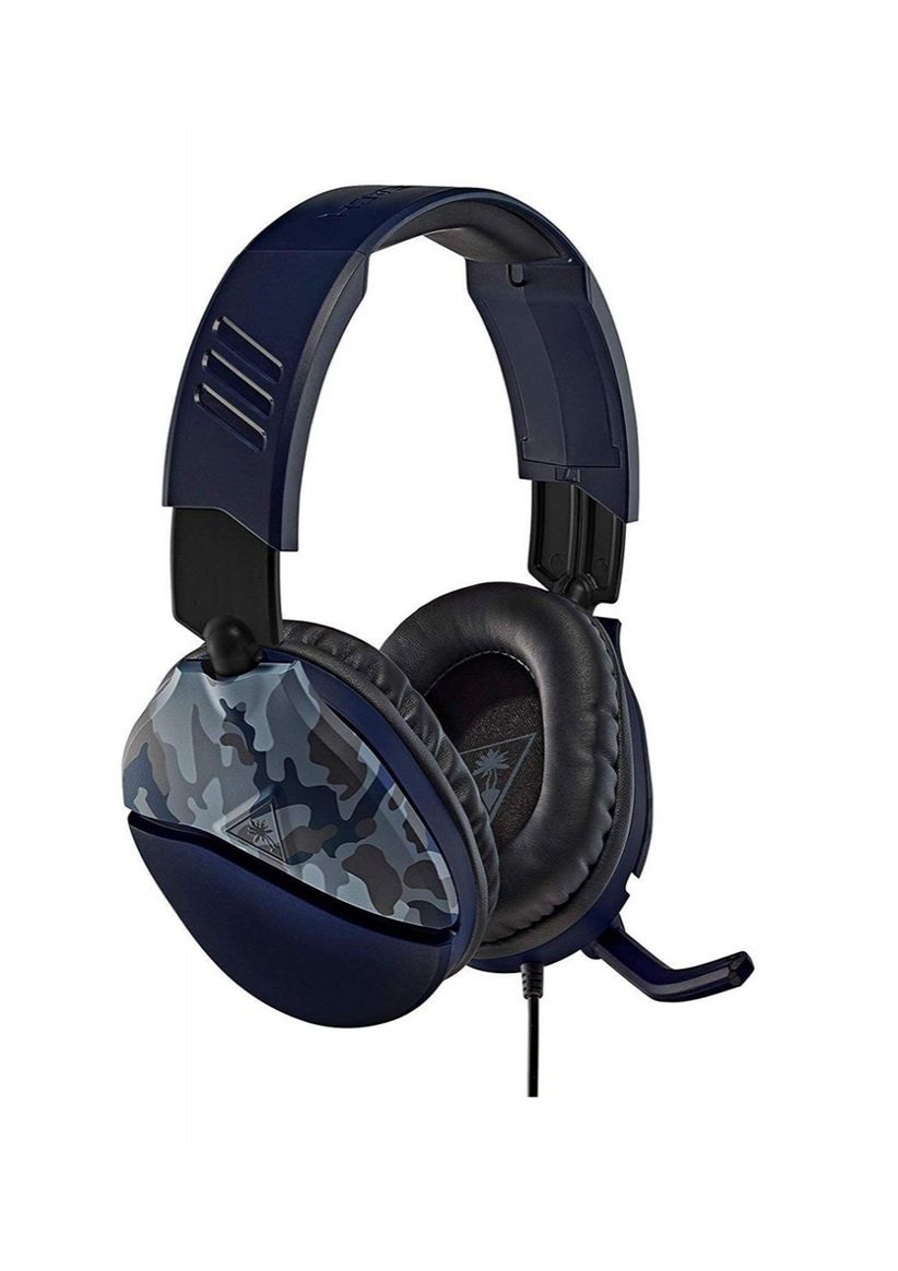 Turtle Beach Recon 70 Blue Camo Gaming Headset for PS4, PS5, Nintendo Switch, Xbox One & PC