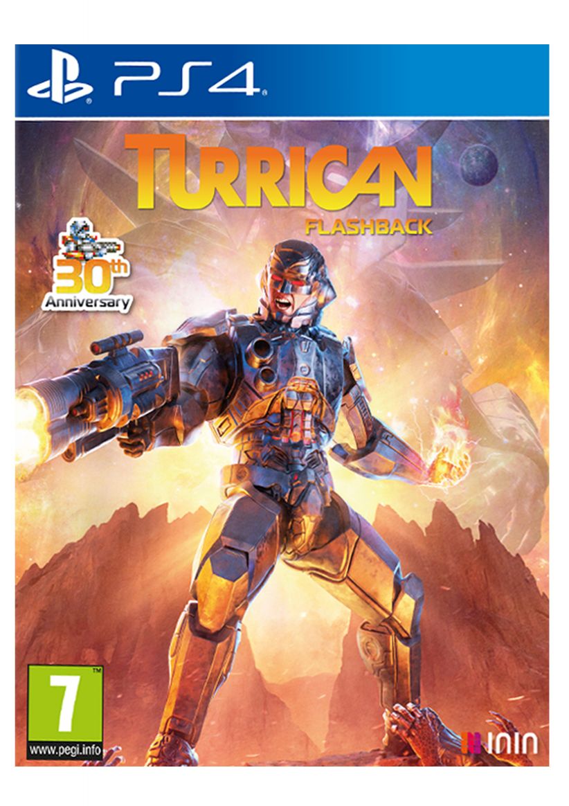 Turrican Flashback on PlayStation 4