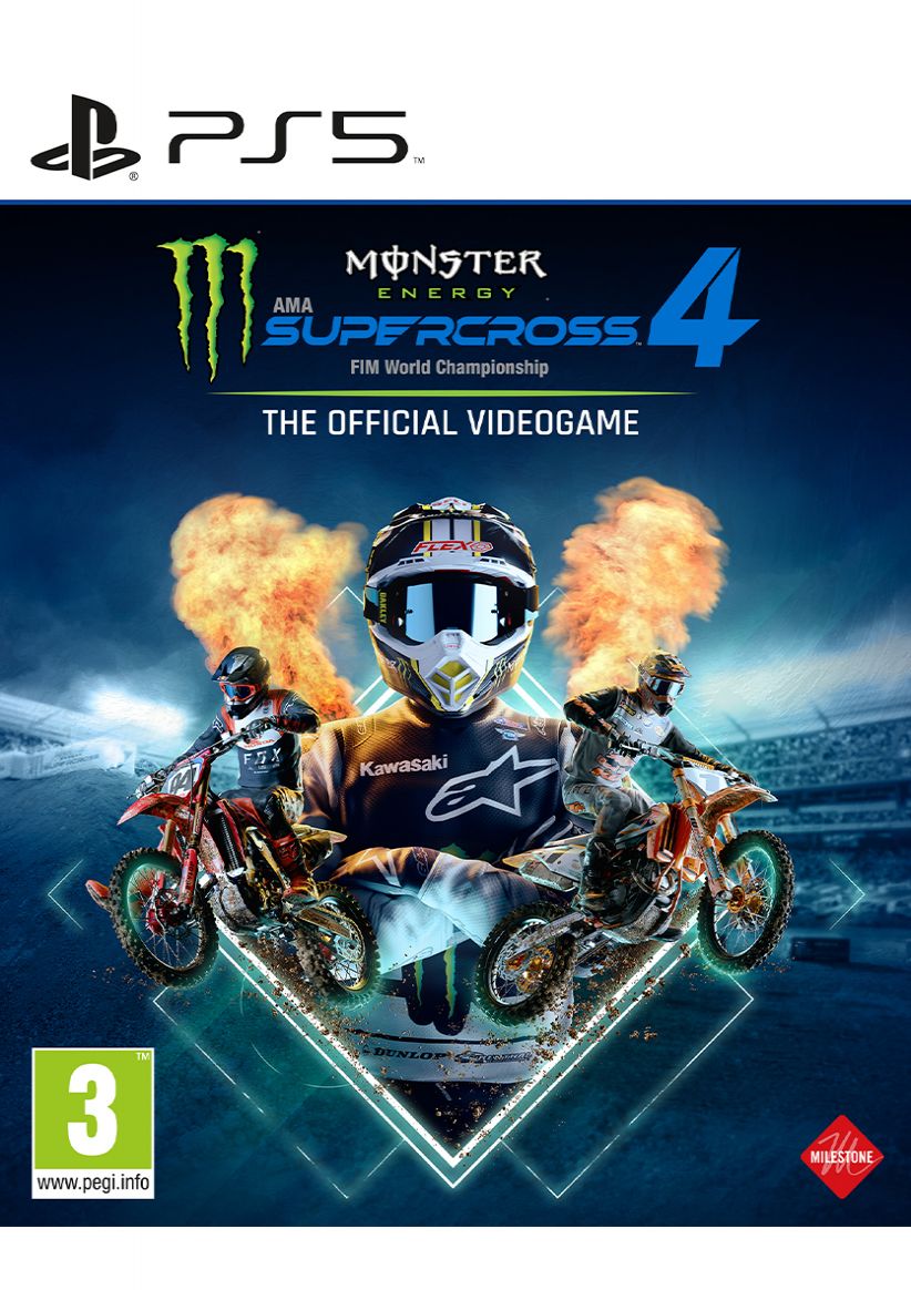 Monster Energy Supercross - The Official Videogame 4  on PlayStation 5