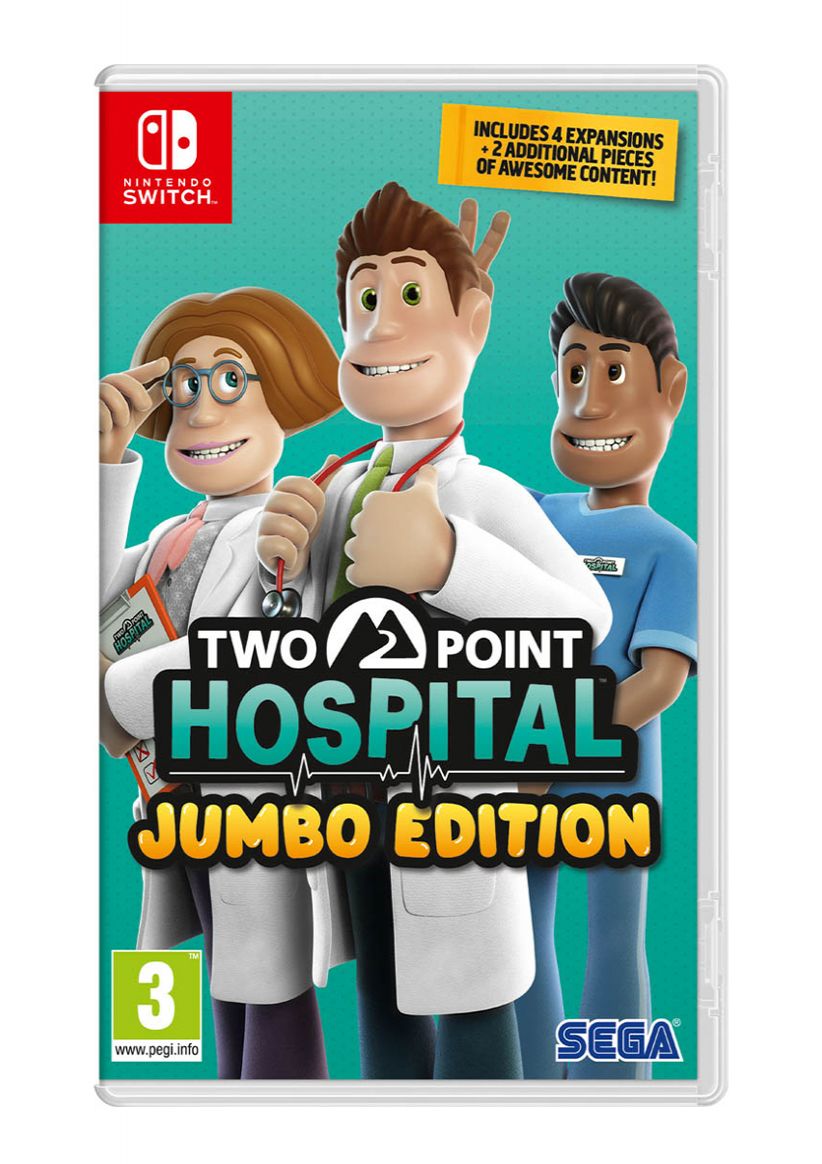 Two Point Hospital Jumbo Edition on Nintendo Switch