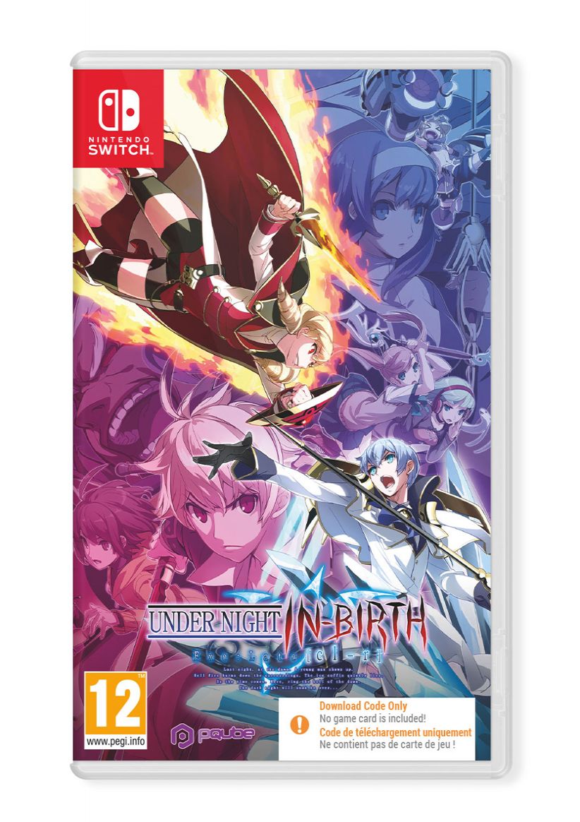 Under Night In-Birth Exe:Late (cl-r) (Code in a Box) on Nintendo Switch