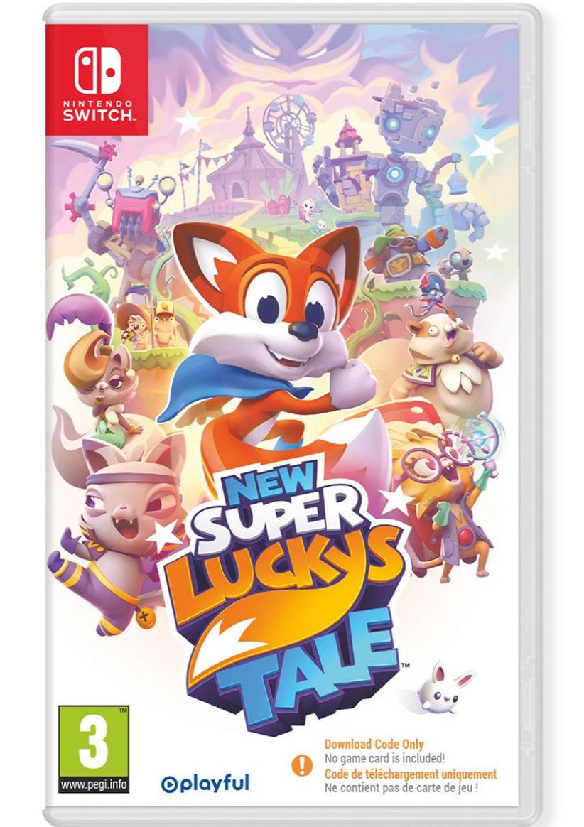 New Super Lucky's Tale (Code in a Box) on Nintendo Switch