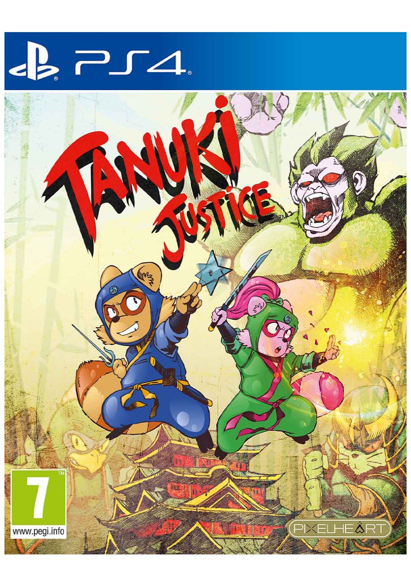 Tanuki Justice on PlayStation 4