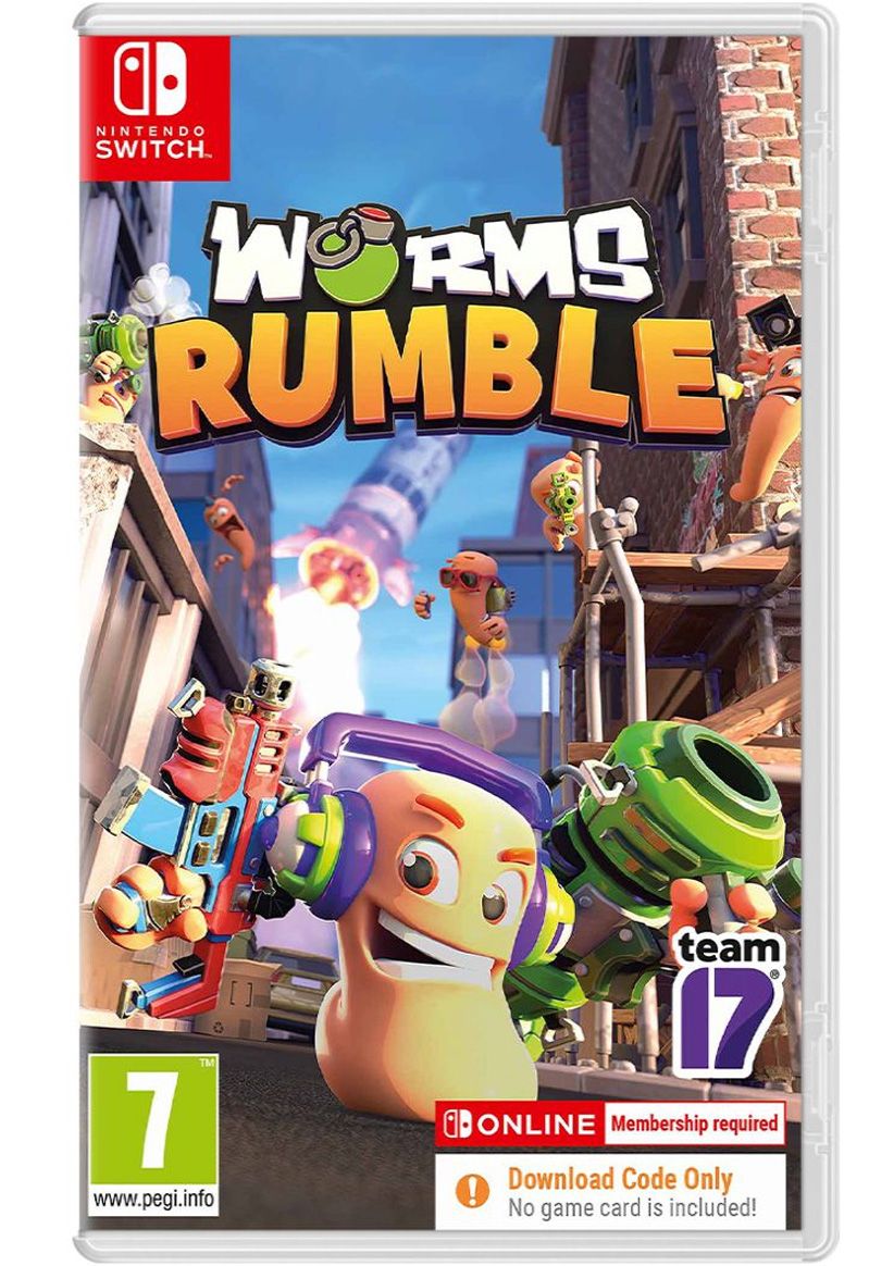 Worms Rumble (Code In A Box) on Nintendo Switch
