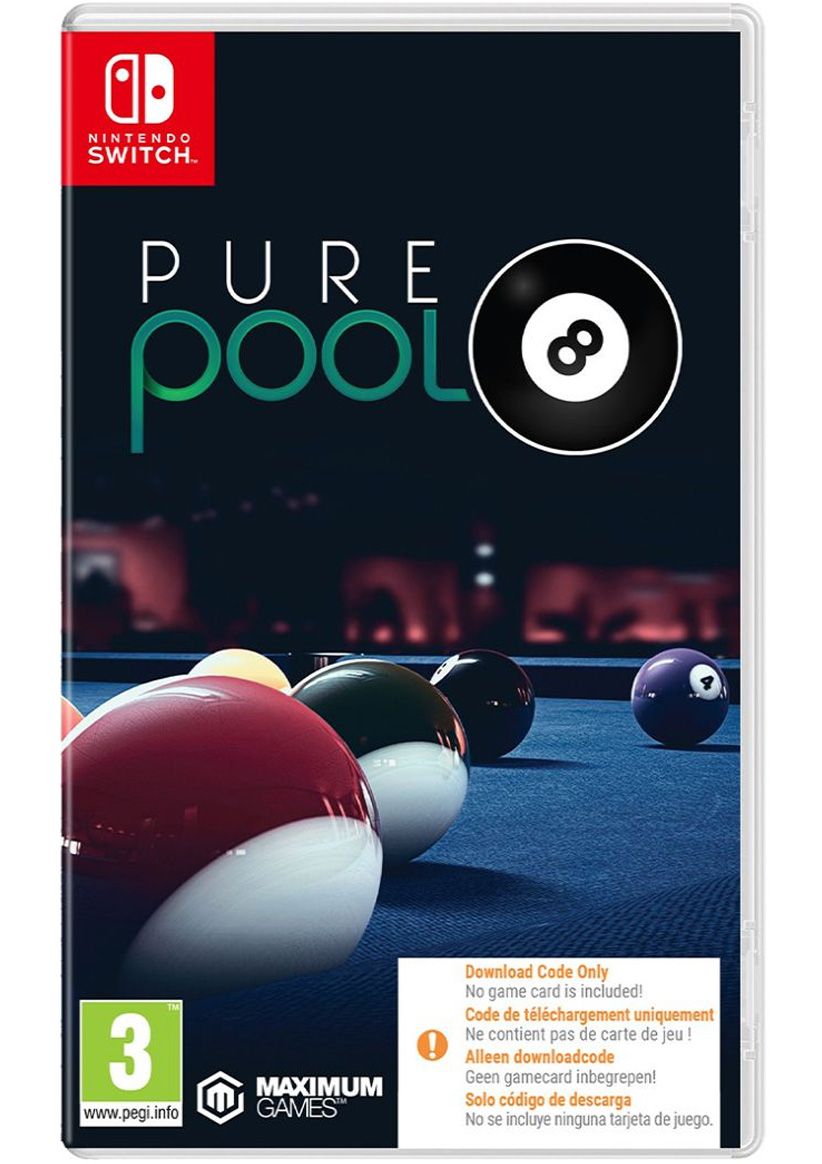 Pure Pool (Code In A Box) on Nintendo Switch