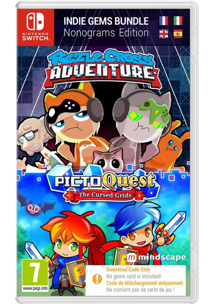 Piczle Puzzle Adventures  + Picto Quest Puzzle Bundle (Code In A Box) on Nintendo Switch