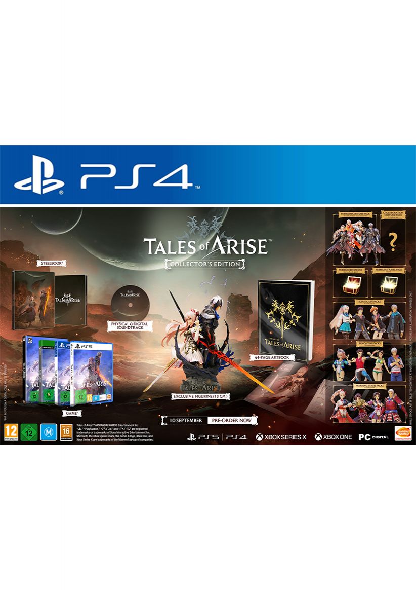 Tales of Arise Collector's Edition on PlayStation 4