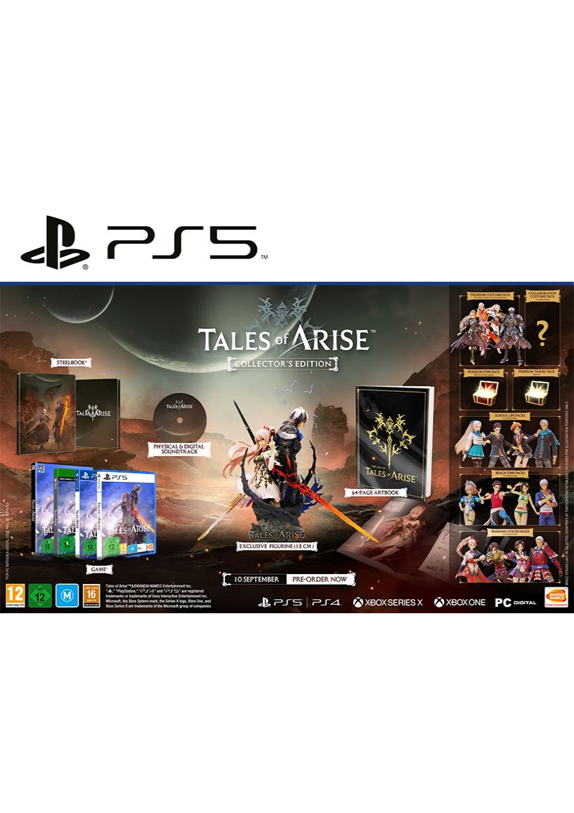Tales of Arise Collector's Edition on PlayStation 5