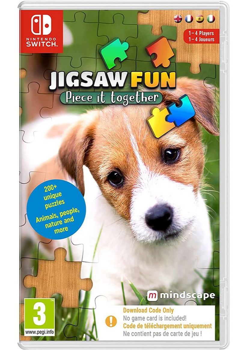 Jigsaw Fun - Piece It Together (CODE IN A BOX) on Nintendo Switch