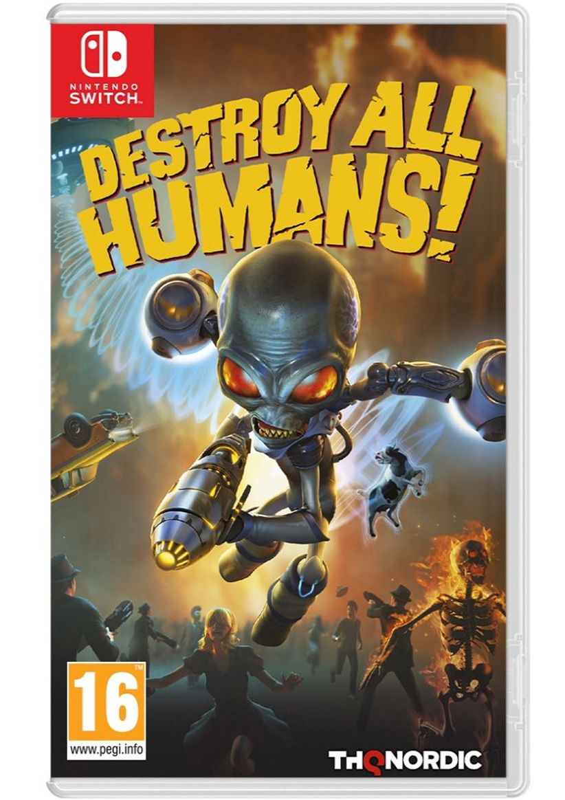 Destroy All Humans! on Nintendo Switch