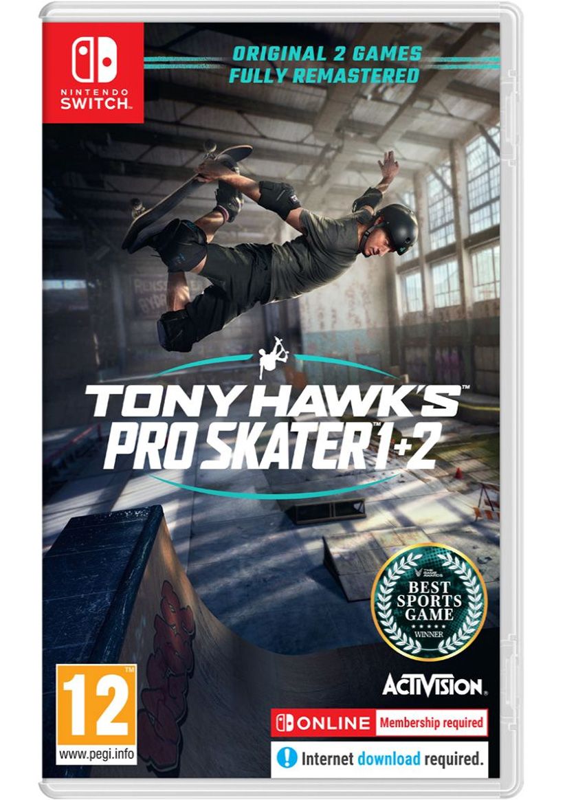 Tony Hawk's Pro Skater 1 + 2 on Nintendo Switch