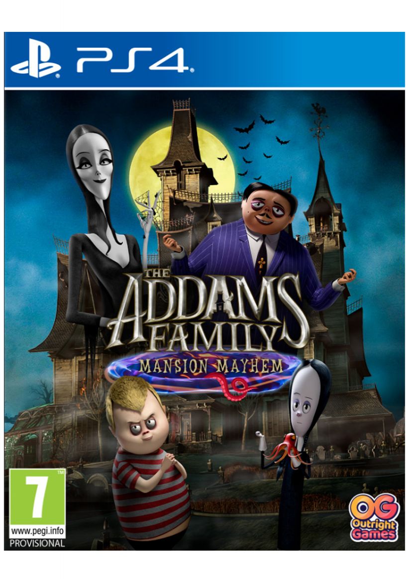 The Addams Family Mansion Mayhem on PlayStation 4
