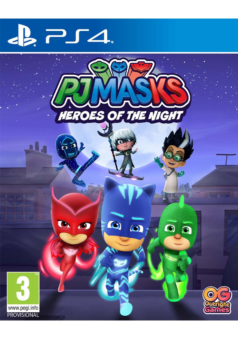 PJ Masks Heroes of the Night on PlayStation 4