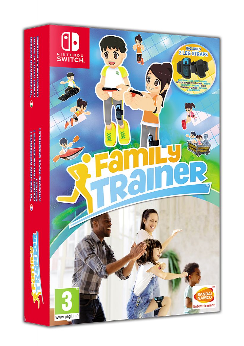 Family Trainer - Includes 2 Leg Straps! on Nintendo Switch