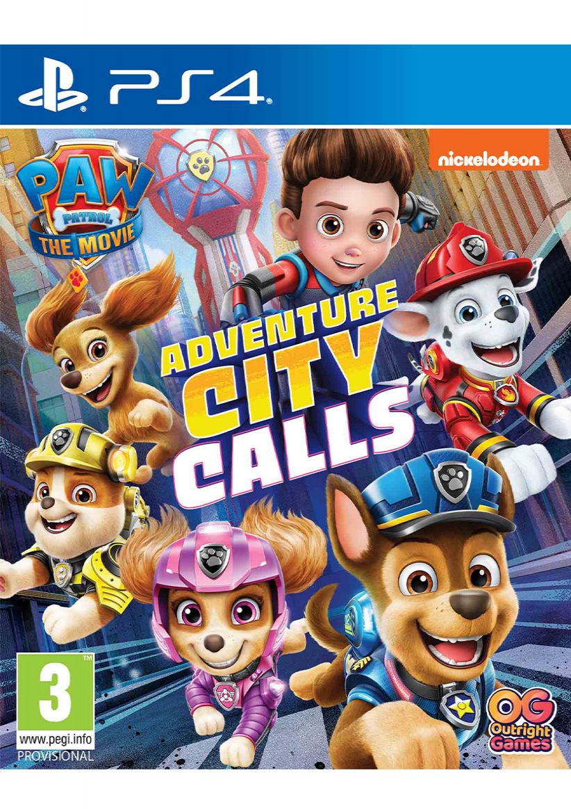 Paw Patrol: Adventure City Calls on PlayStation 4