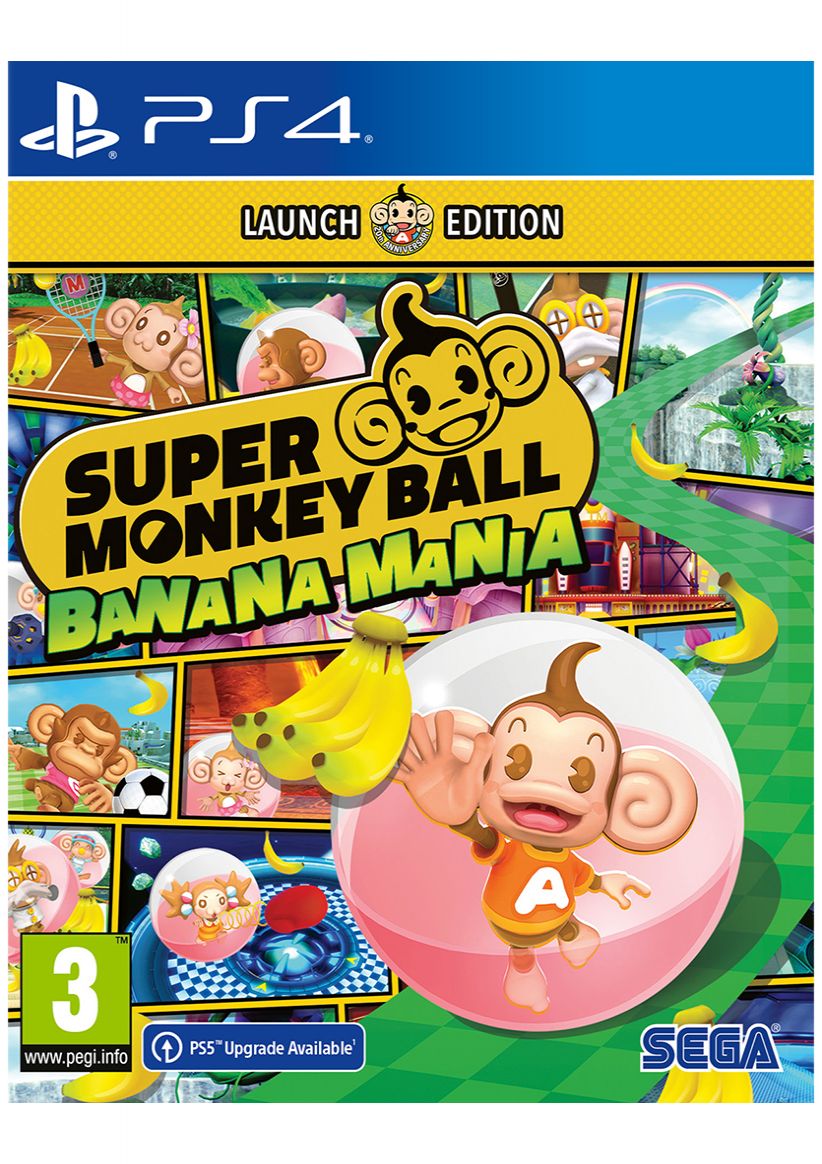 Super Monkey Ball Banana Mania: Launch Edition on PlayStation 4