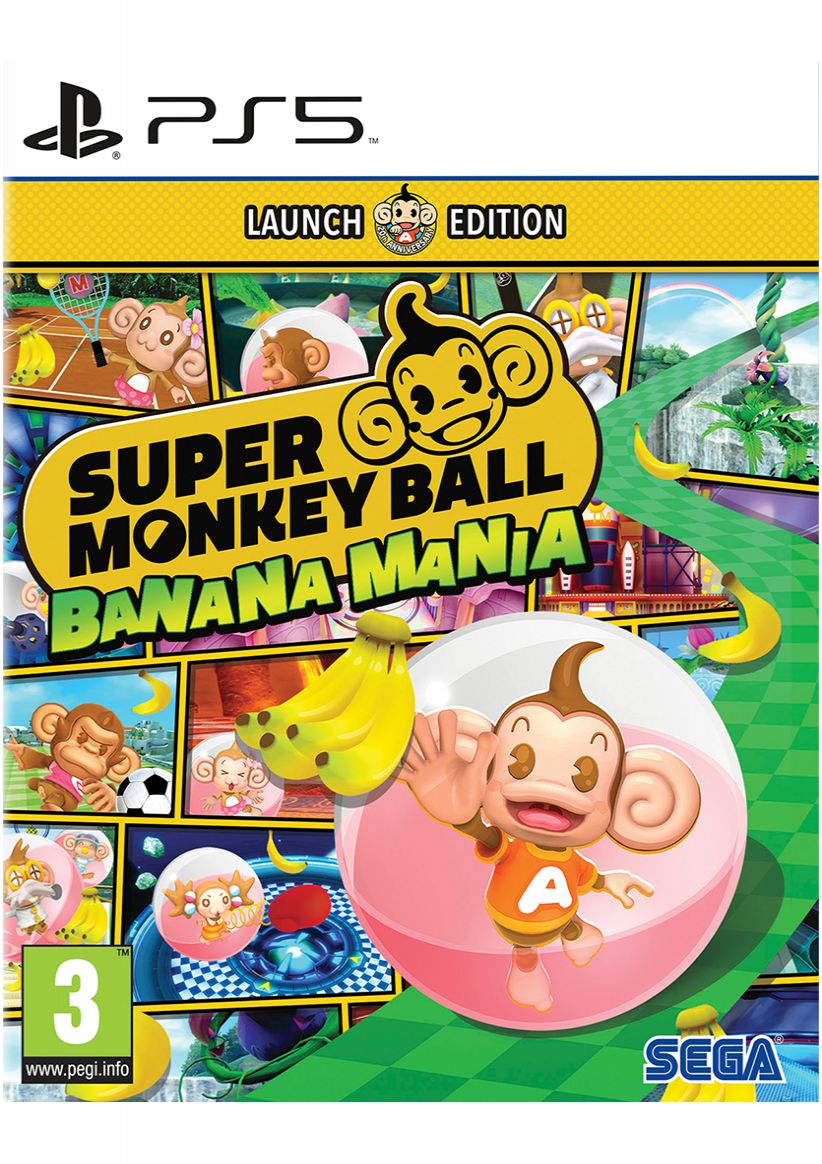 Super Monkey Ball Banana Mania: Launch Edition on PlayStation 5