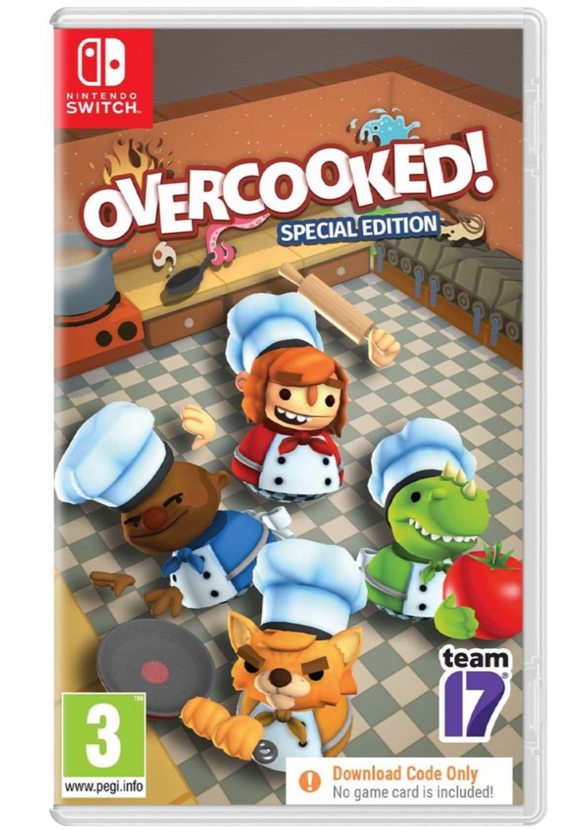 Overcooked! Special Edition (CODE IN A BOX) on Nintendo Switch
