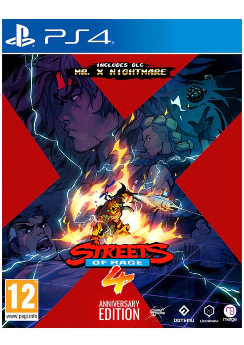Streets of Rage 4: Anniversary Edition on PlayStation 4