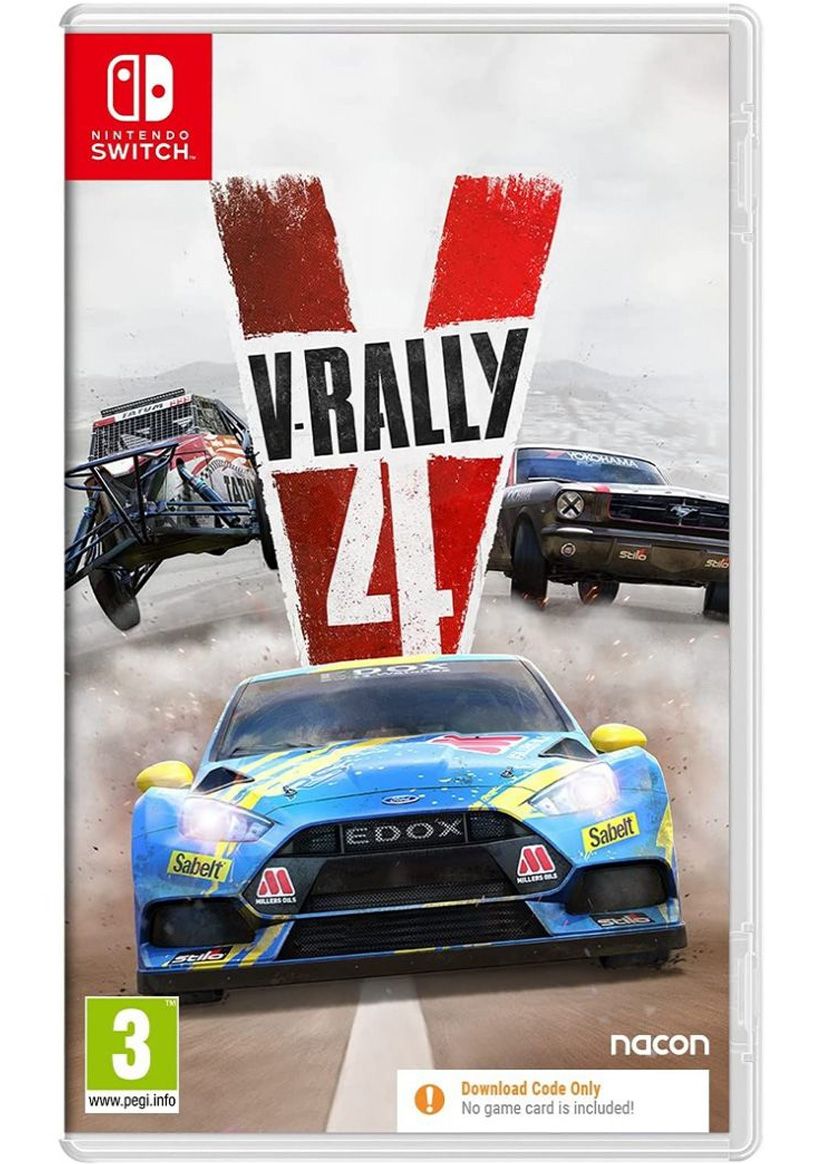 V Rally 4 CODE IN A BOX  on Nintendo Switch