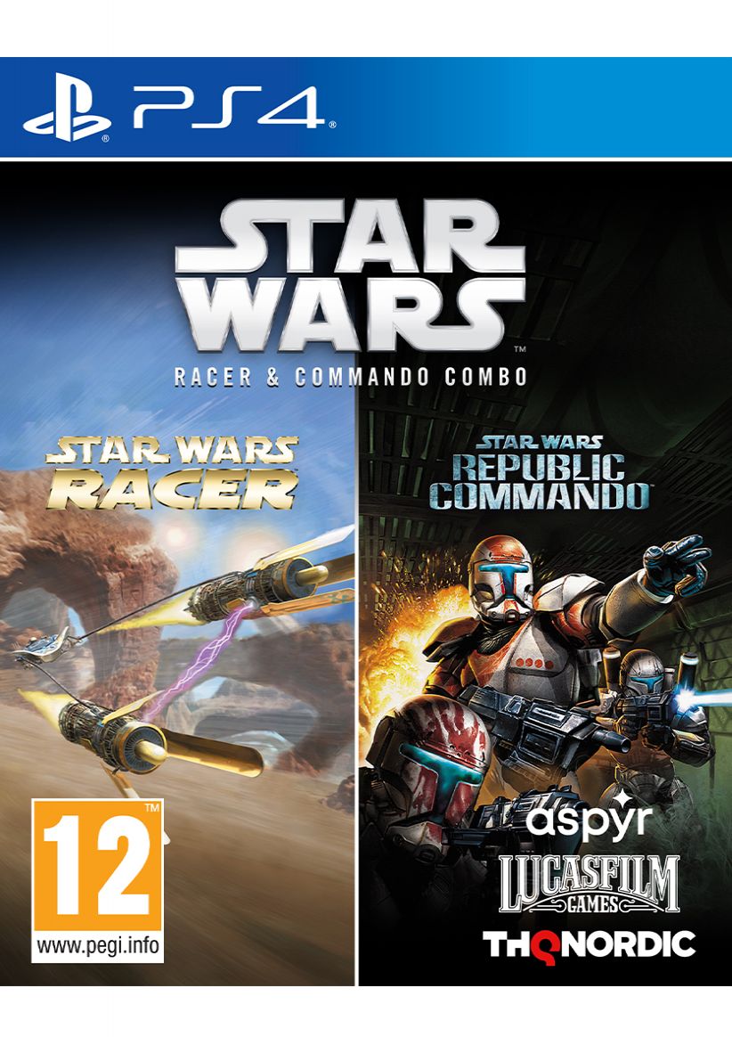 Star Wars Racer and Commando Combo on PlayStation 4