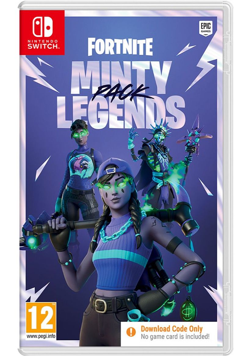 Fortnite: Minty Legends Pack CODE IN A BOX on Nintendo Switch