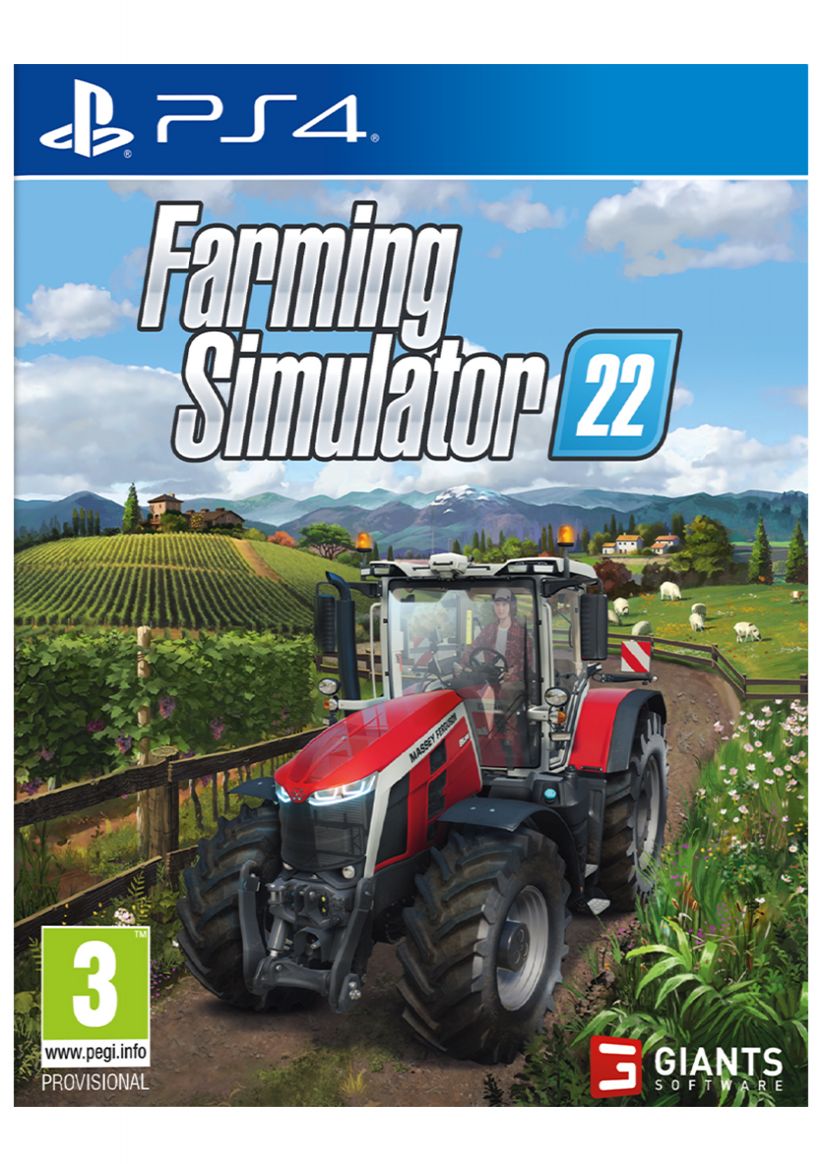 Farming Simulator 22 on PlayStation 4