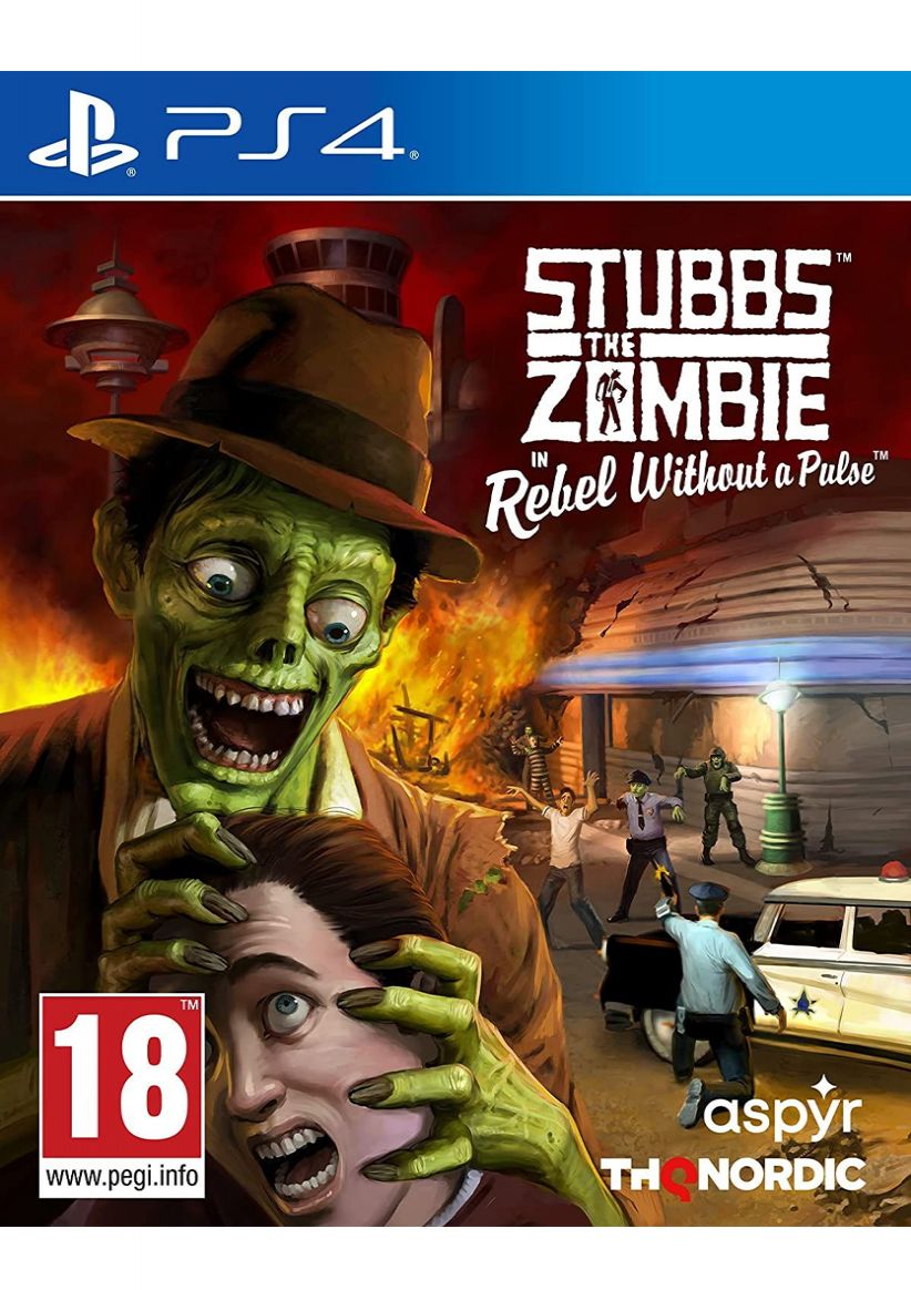 Stubbs the Zombie in Rebel Without a Pulse on PlayStation 4