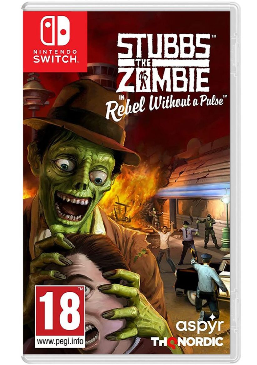 Stubbs the Zombie in Rebel Without a Pulse on Nintendo Switch