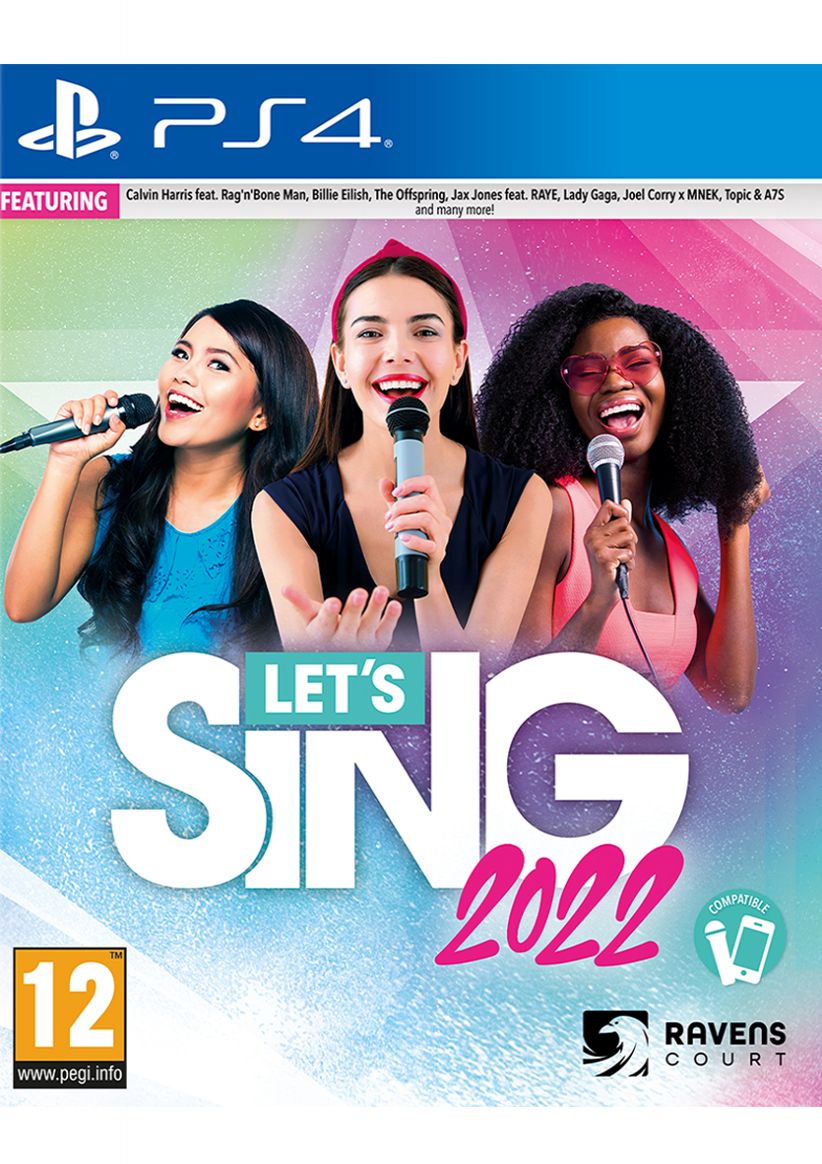 Let's Sing 2022 + Mic on PlayStation 4