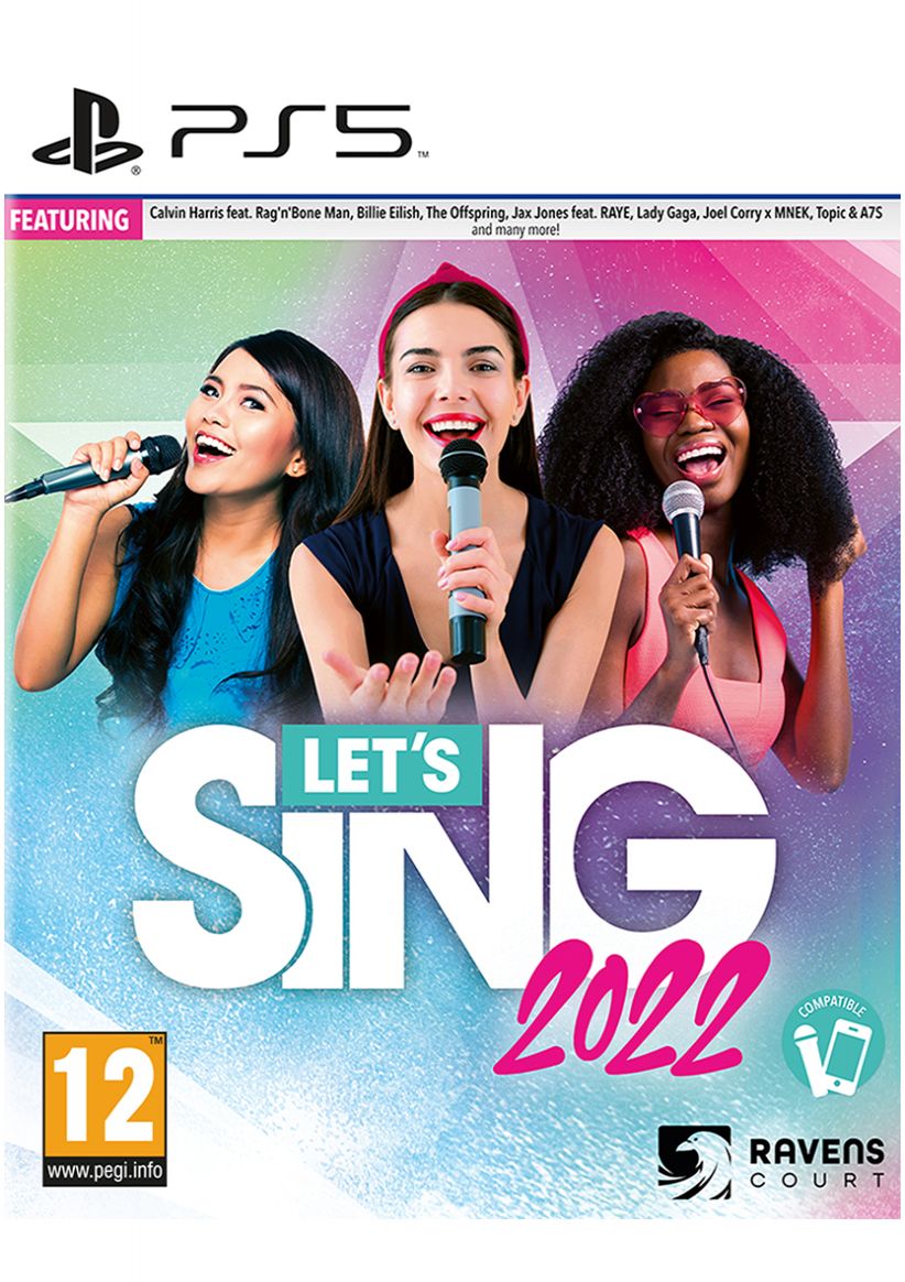 Let's Sing 2022 + Mic on PlayStation 5