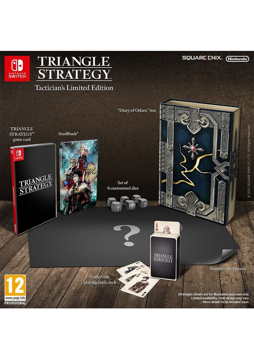 Triangle Strategy: Tactician’s Limited Edition on Nintendo Switch