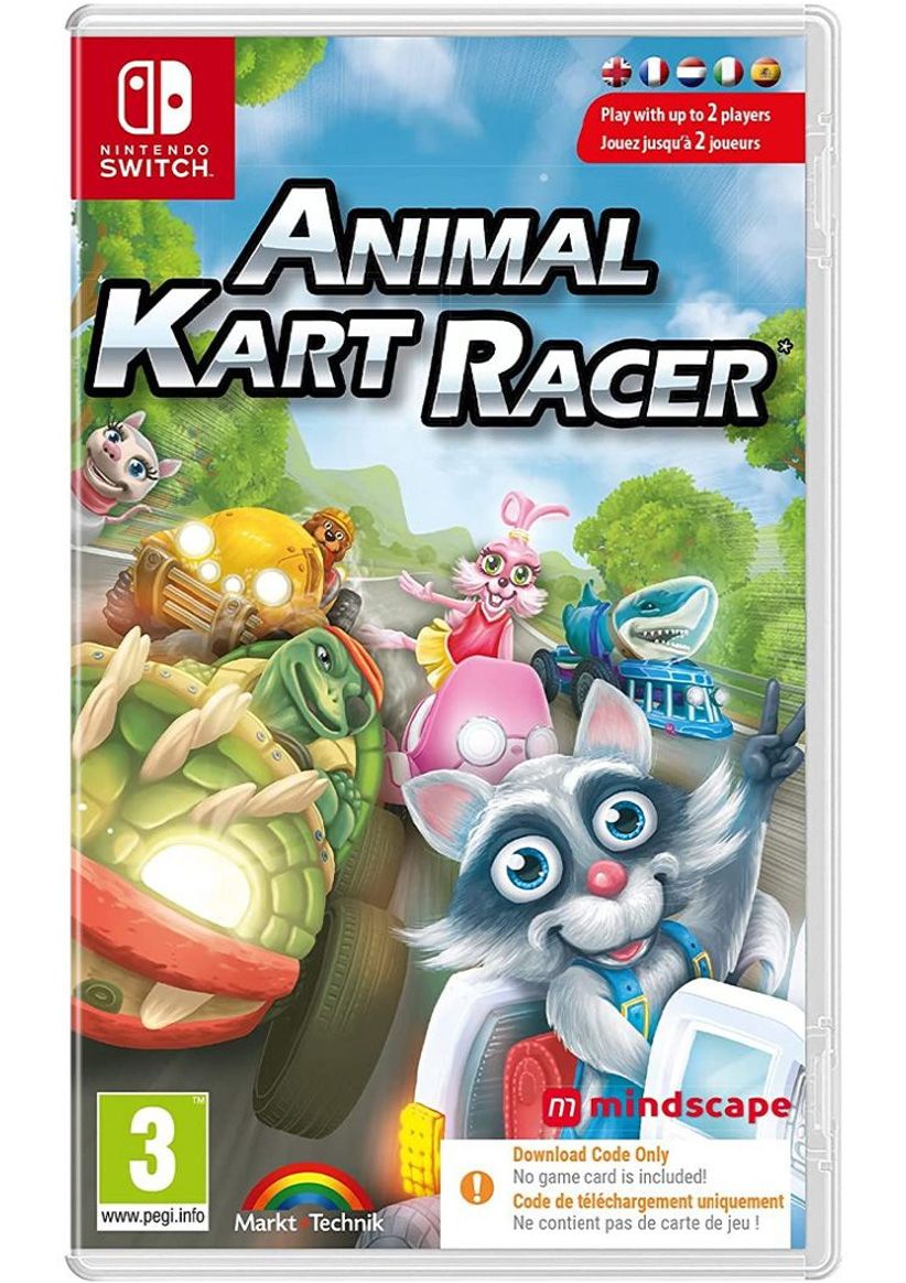 Animal Kart Racer (Code in a Box) on Nintendo Switch